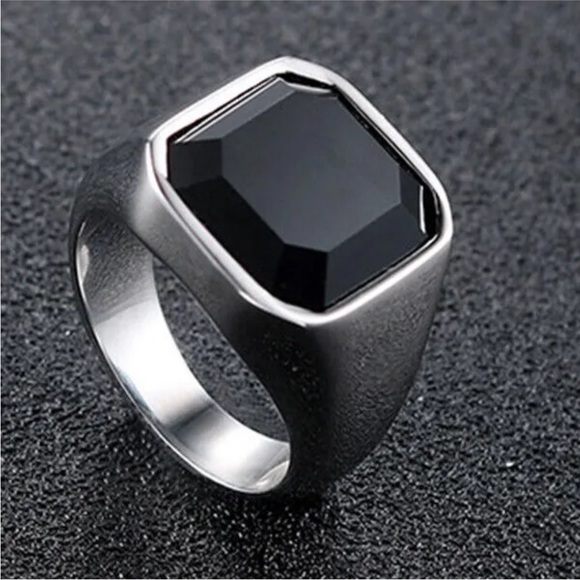 Gorgeous Cubic Zircon Ring Men/Women Jewelry Wedding Gifts Sz 9 - Picture 2 of 13